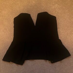 Guess Peplum Off the Shoulder Top
